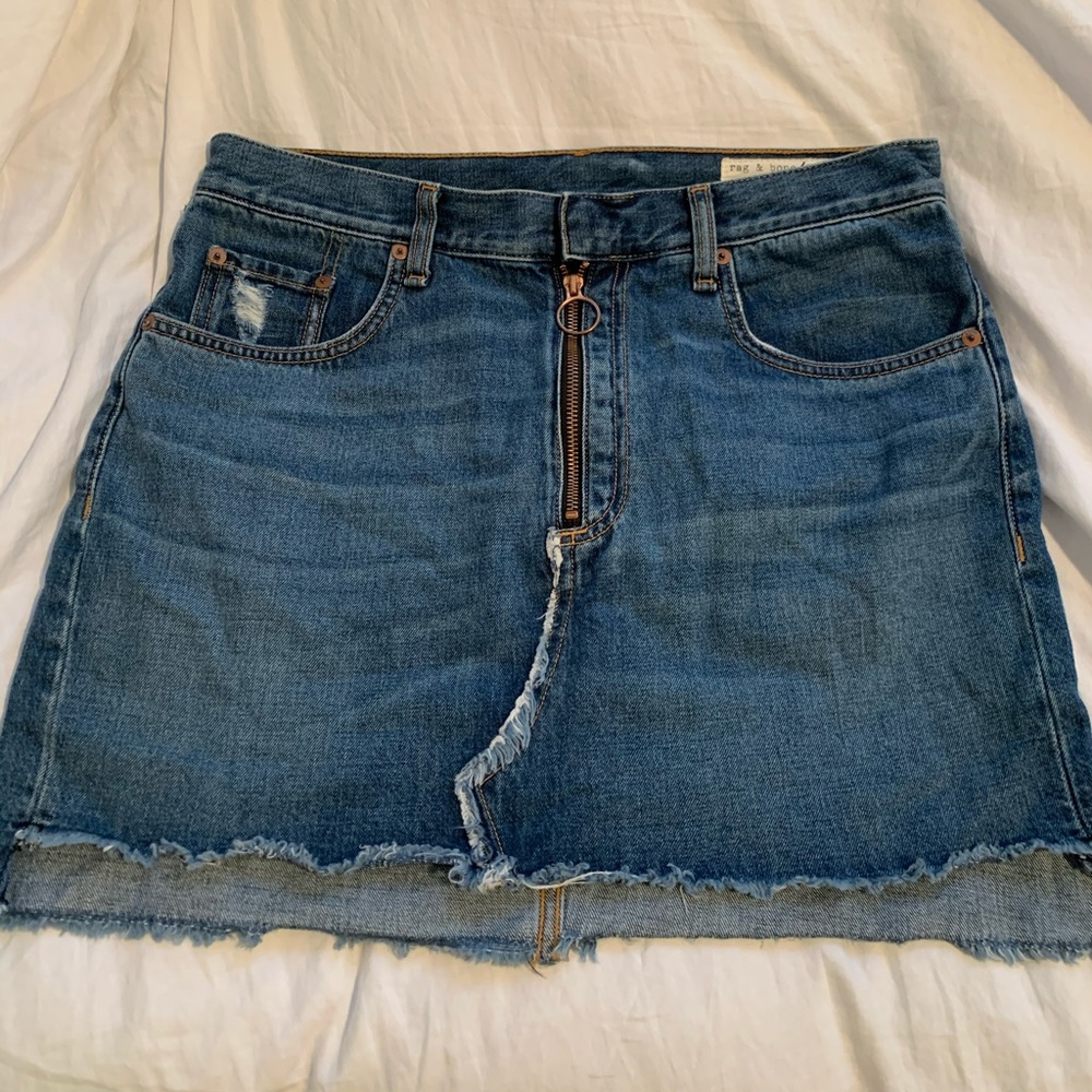 Rag & Bone denim skirt